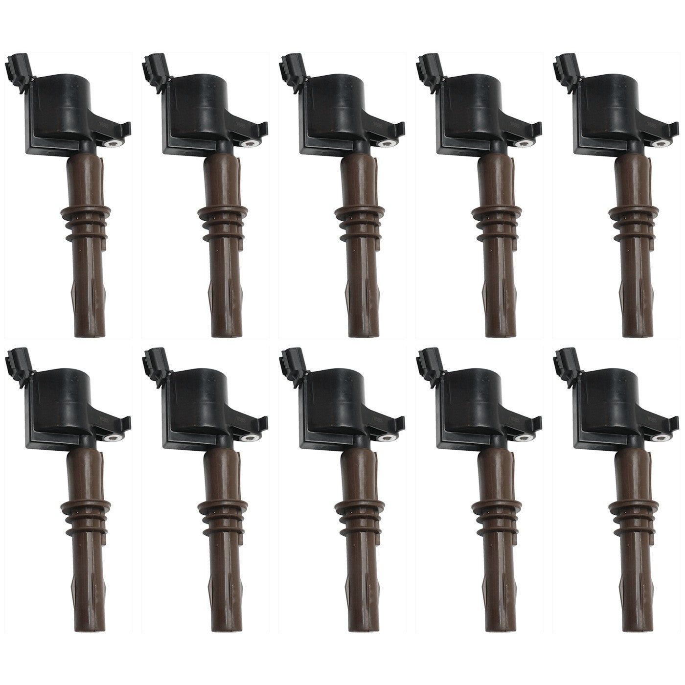 Set of 10 Ignition Coils for Ford F-Series, Explorer