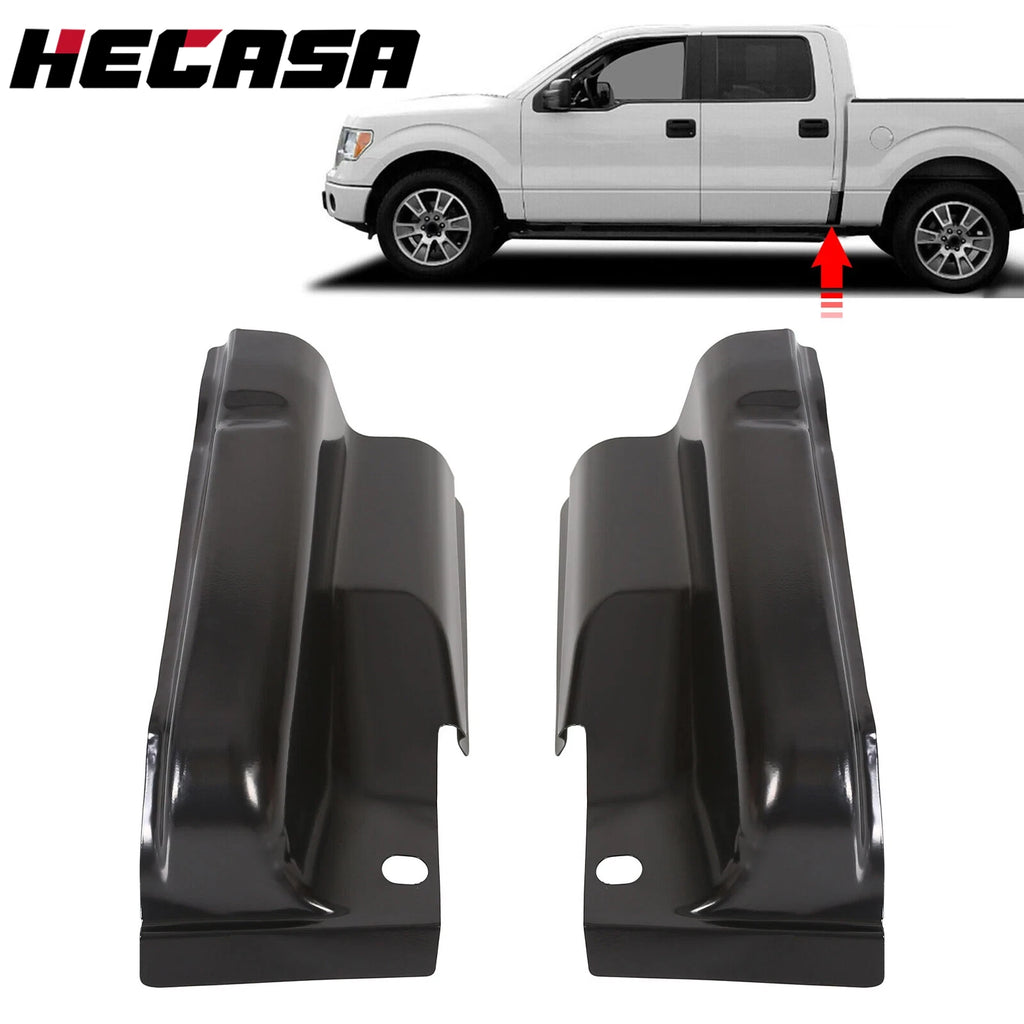 Pair Steel Cab Corners for Ford F-150 Crew Cab (2009–2014)