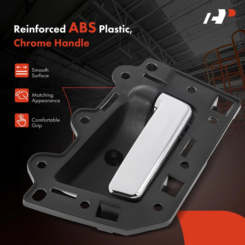 2X Front Plastic Interior Door Handle for Jeep Grand Cherokee (2005-2011)