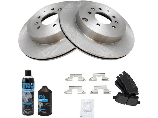 Rear Brake Pad and Rotor Kit for Mazda CX-9 (2007–2015) YW182XT