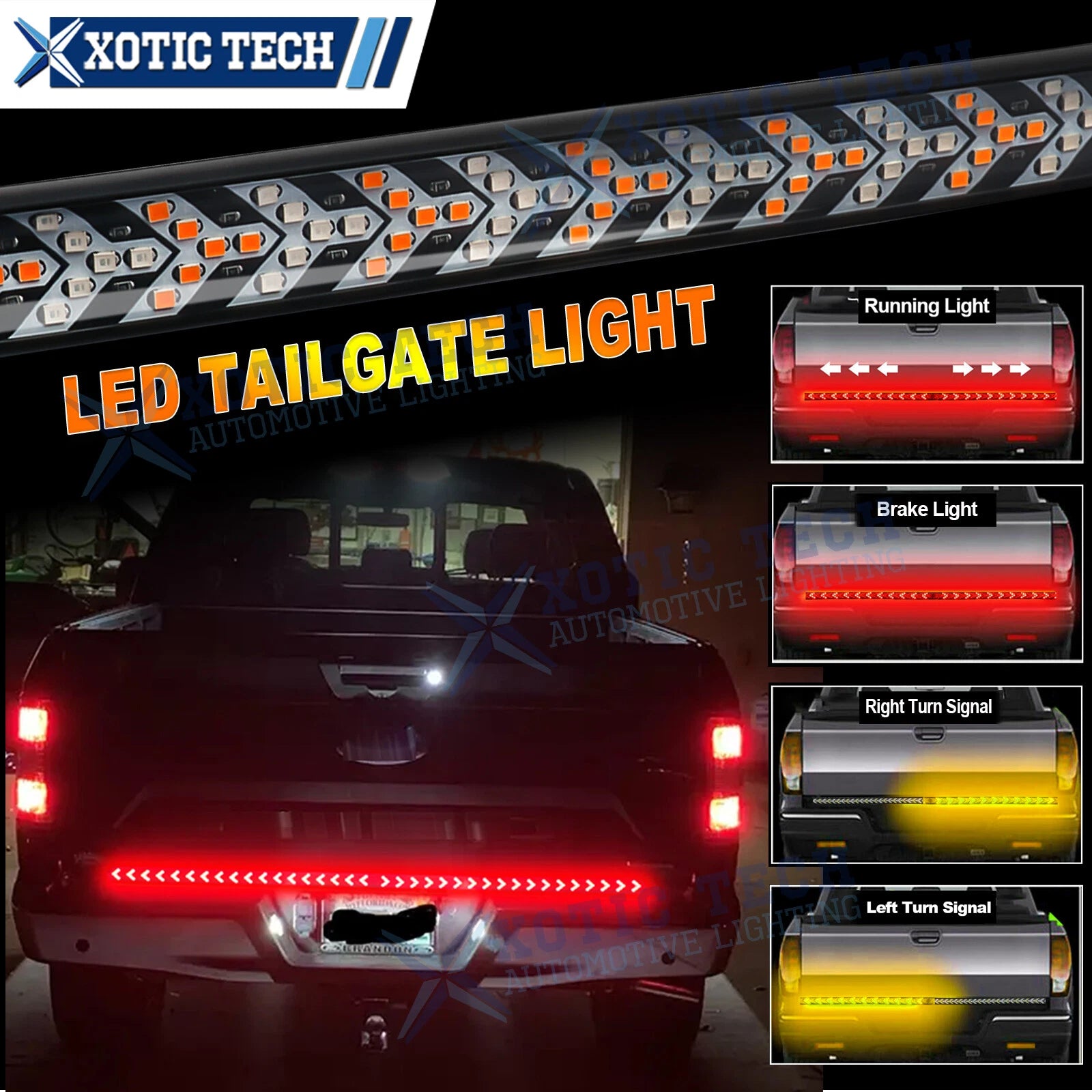 LED Tailgate Light Bar for Ford F-150 (2004–2014)