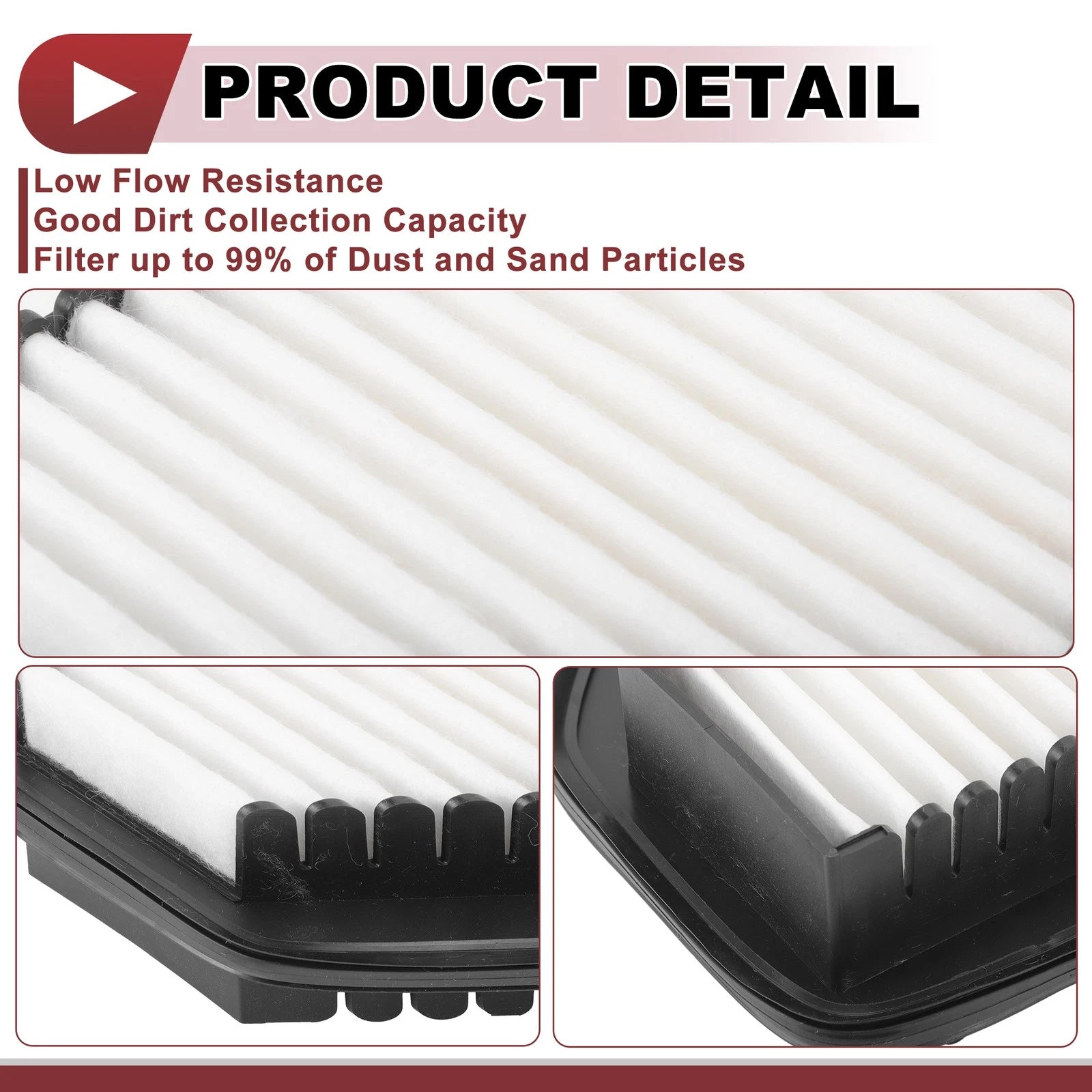 Engine Air Filter No. 1378064P00 for Nissan Clipper Rio NV100 (2011–2023)