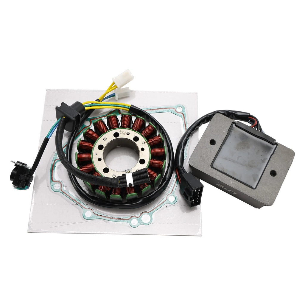 Magneto Stator + Regulator Rectifier + Gasket for Suzuki Hayabusa GSX1300R (1999–2007)