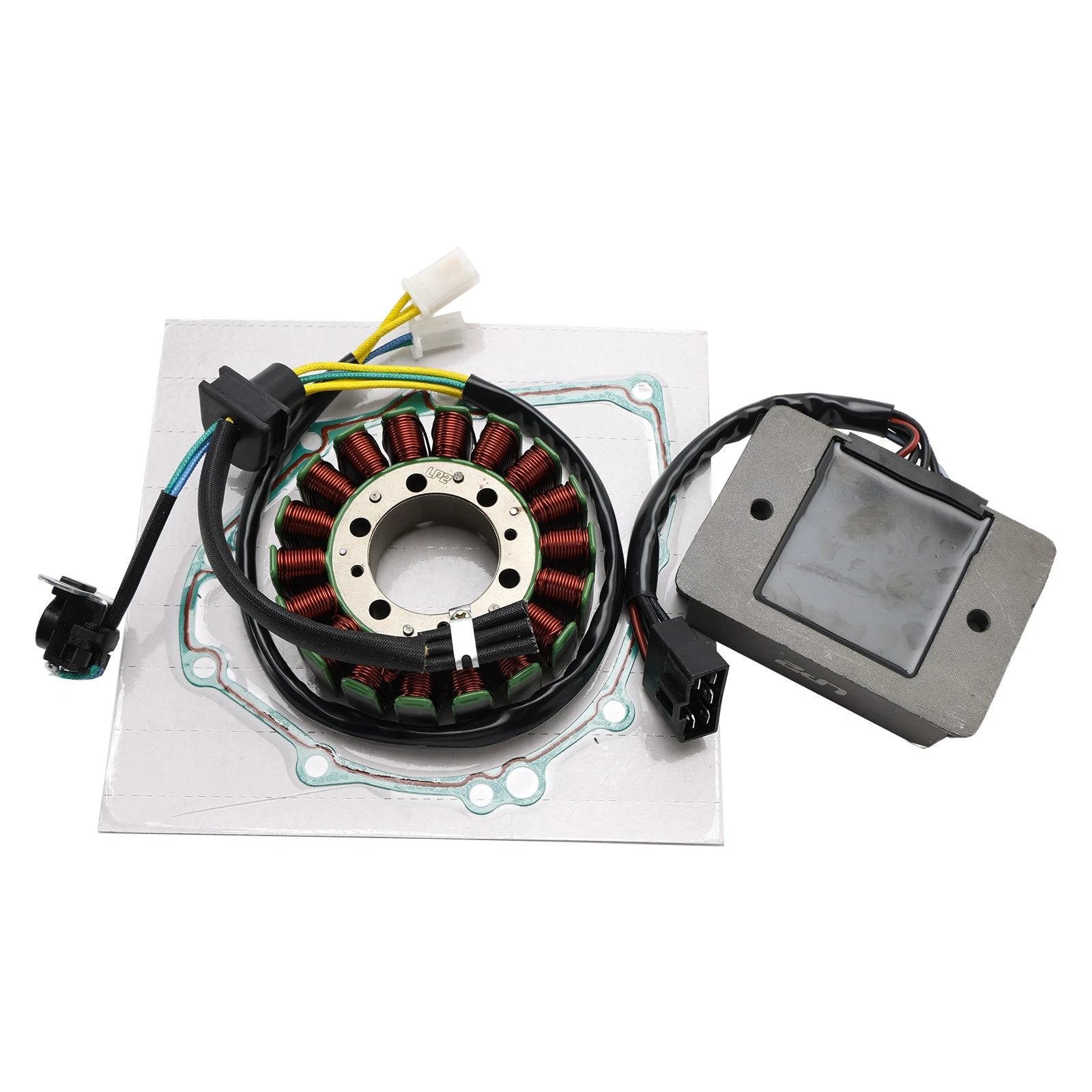 Magneto Stator + Regulator Rectifier + Gasket for Suzuki Hayabusa GSX1300R (1999–2007)