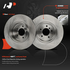 Rear Disc Brake Rotors & Ceramic Pads for BMW E60 535i 2008–2010