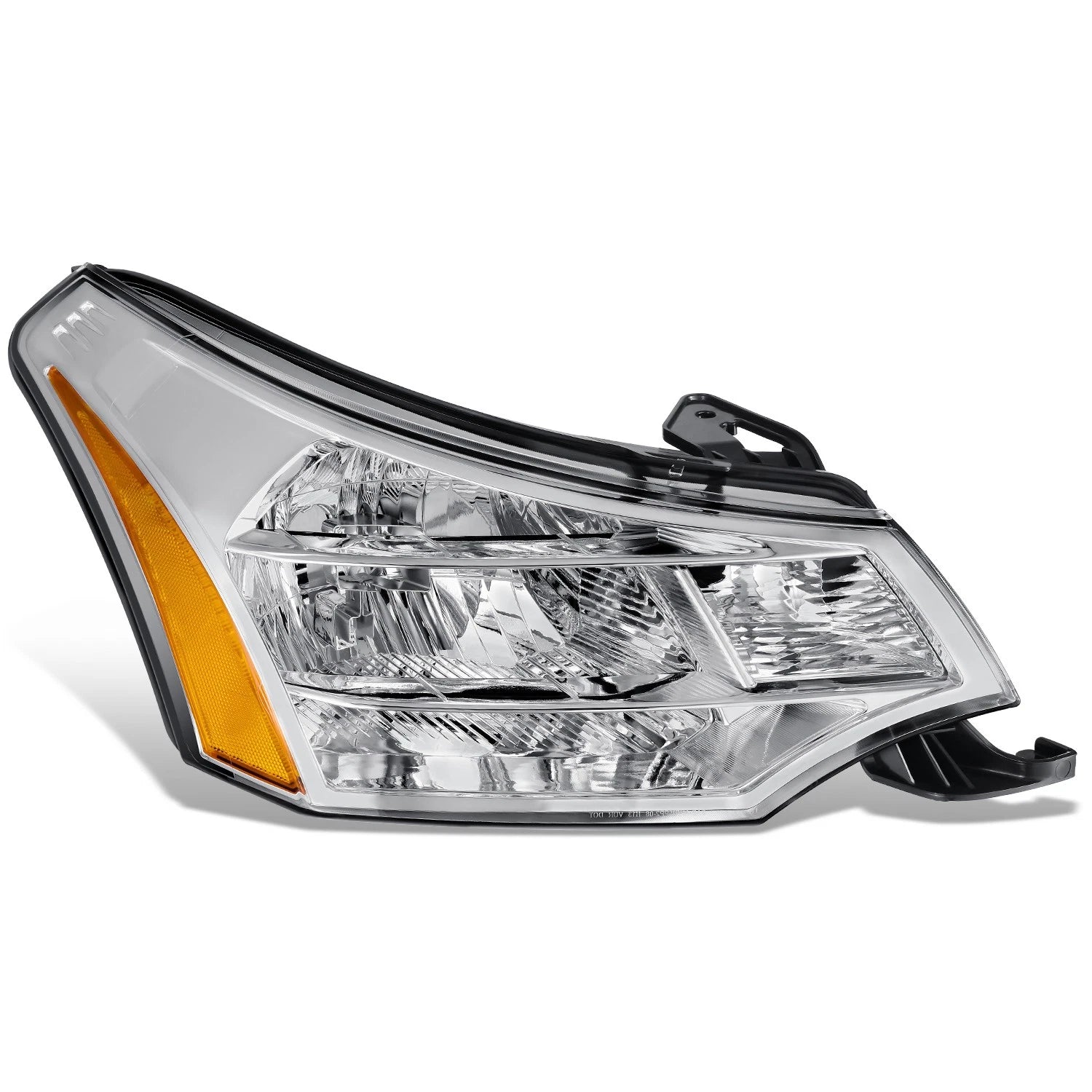 Right Driver Side Headlight for Ford Focus (2008–2011) Chrome Factory Style