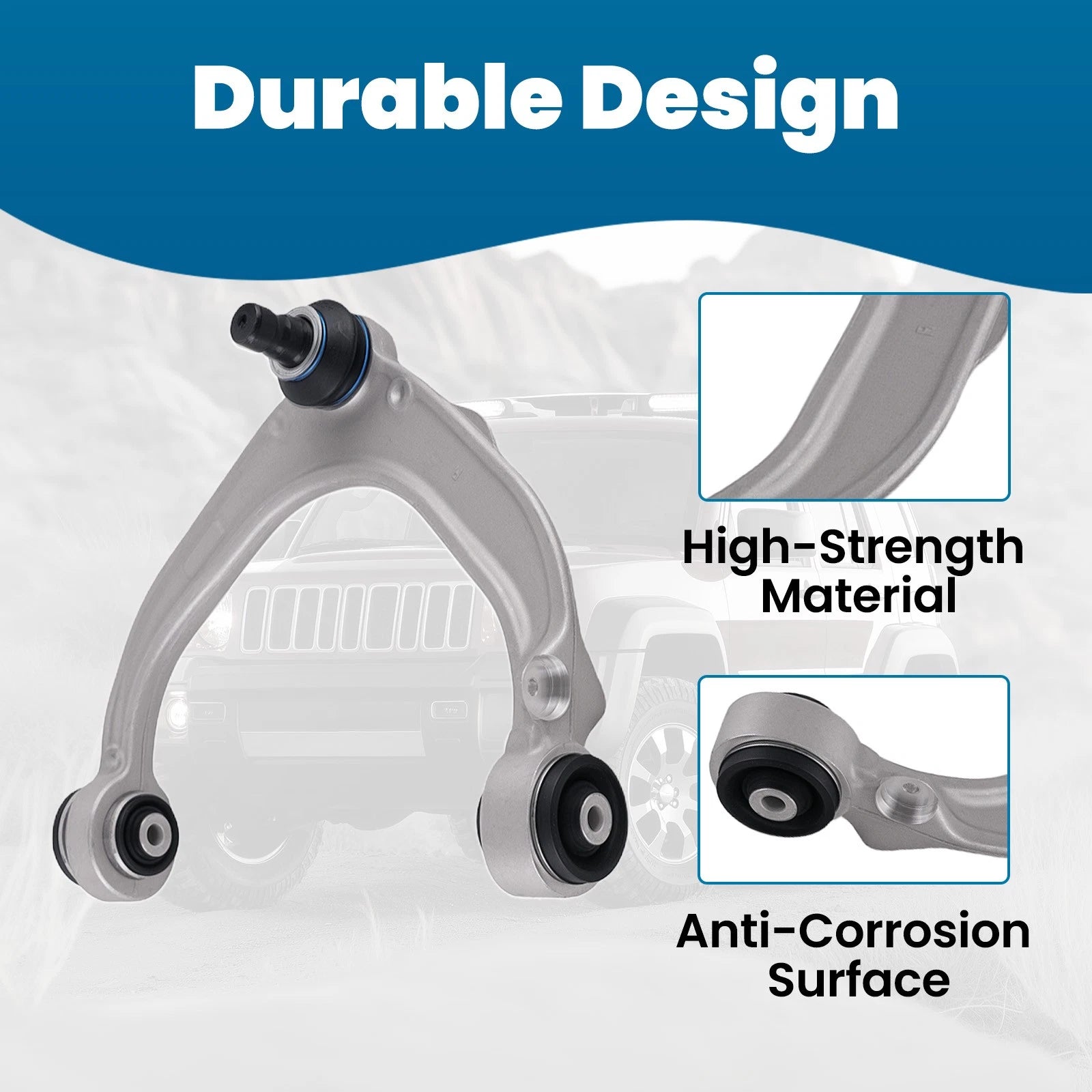 Control Arms with Ball Joints & Tie Rod Ends for BMW X5
