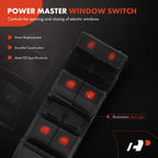 Front Left Power Window Switch for Kia Forte (2019-2024)