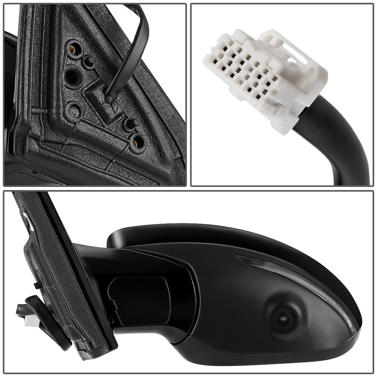 Heated Driver Side Door Mirror for Nissan Altima (2018–2021) NI1320315