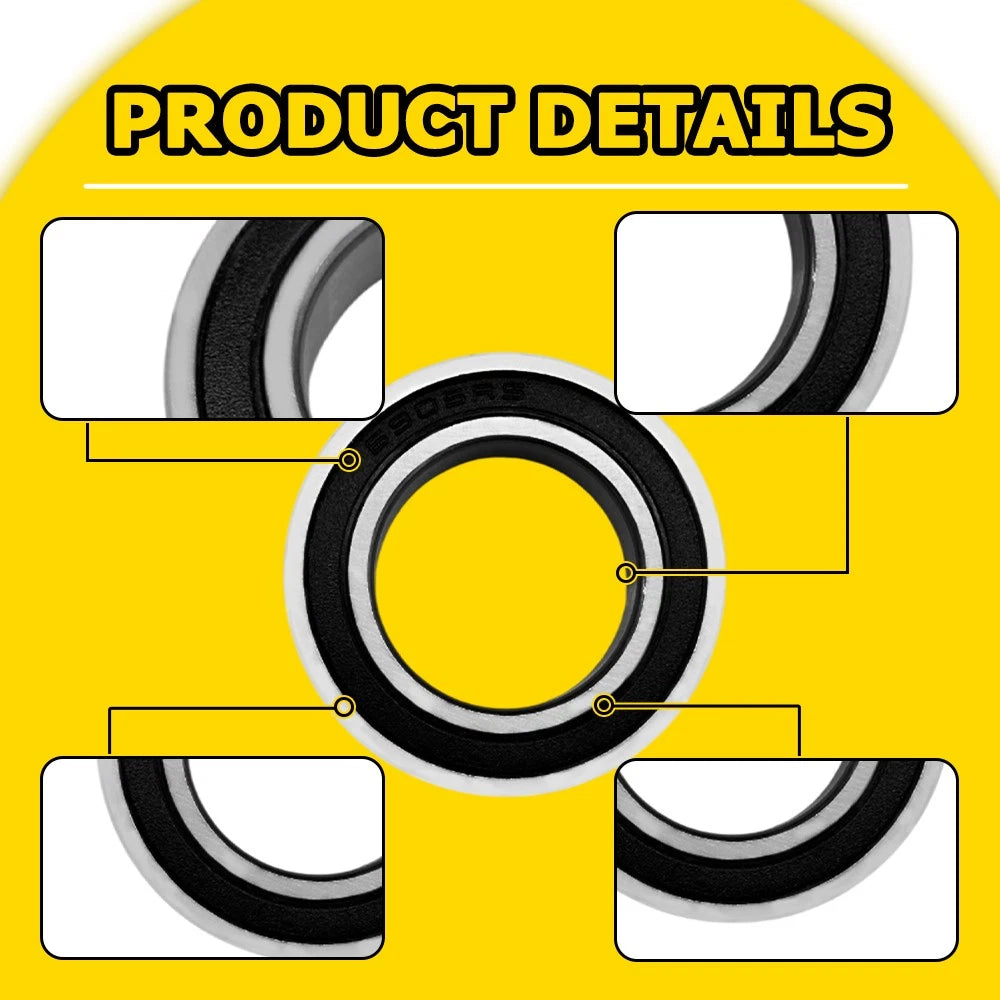 Rear Wheel Bearing Kit with Seals for Suzuki RMZ450 (2005–2018)