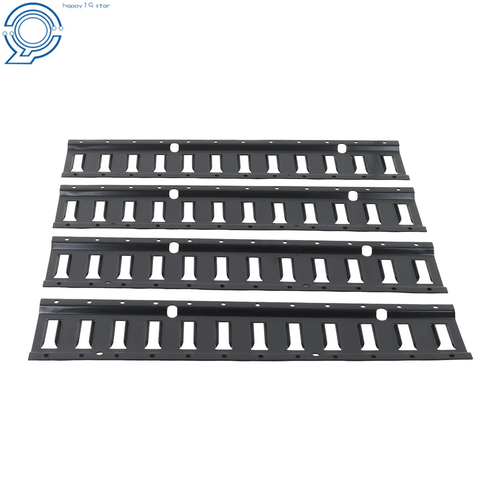 Set of 12 E Track Tie Down Rails for Trailers (2')