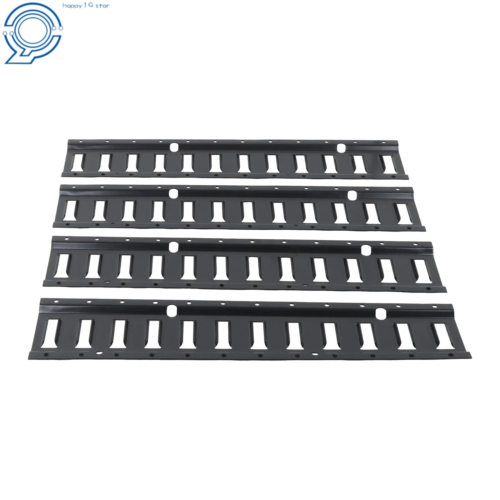 Set of 12 E Track Tie Down Rails for Trailers (2')