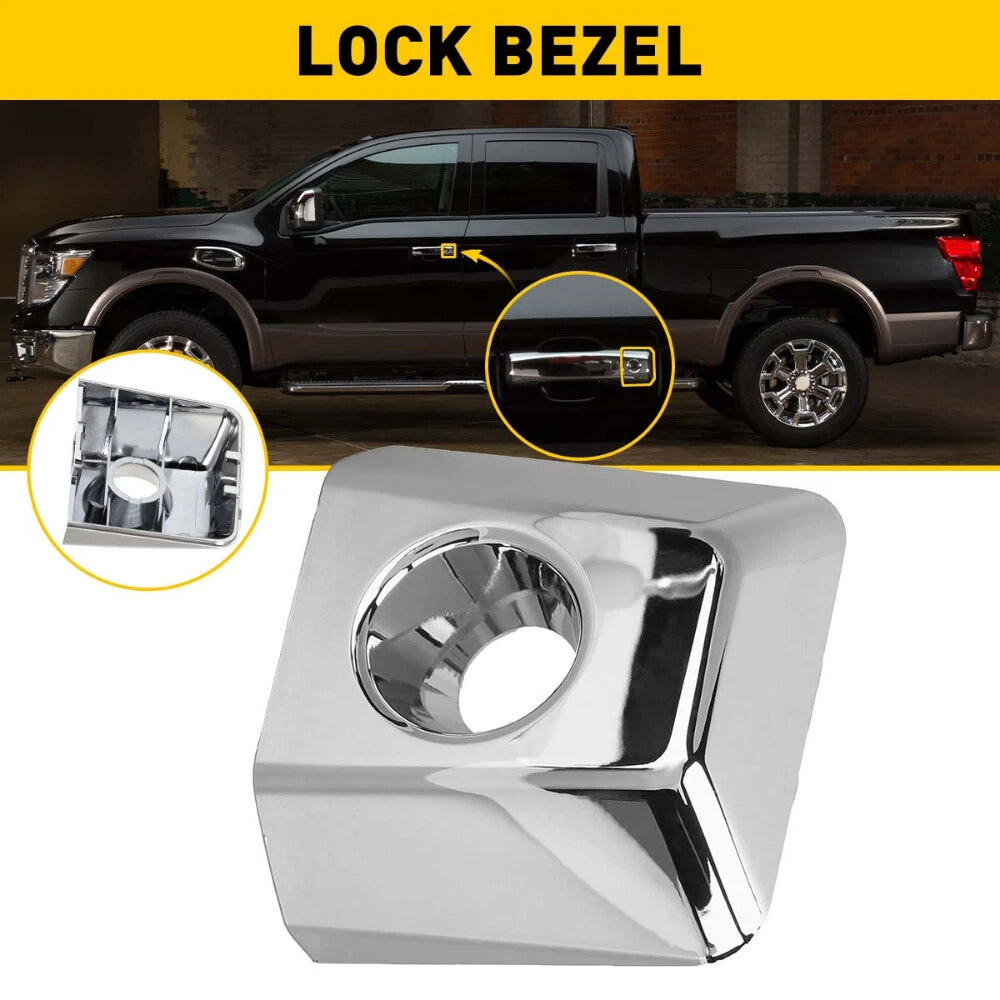 Left Driver Door Handle Bezel Cover for Infiniti QX56 Nissan Titan (2004–2010)