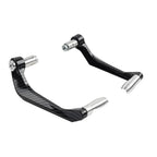 Silver Handlebar Brake Clutch Lever Protector for Kawasaki NINJA ZX6R 10R 14R