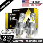 Set of 2 H4 LED Headlight Bulbs for Make Model (YYYY–YYYY)