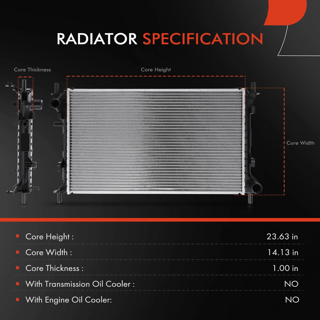 Radiator for Ford Focus (2000-2007)