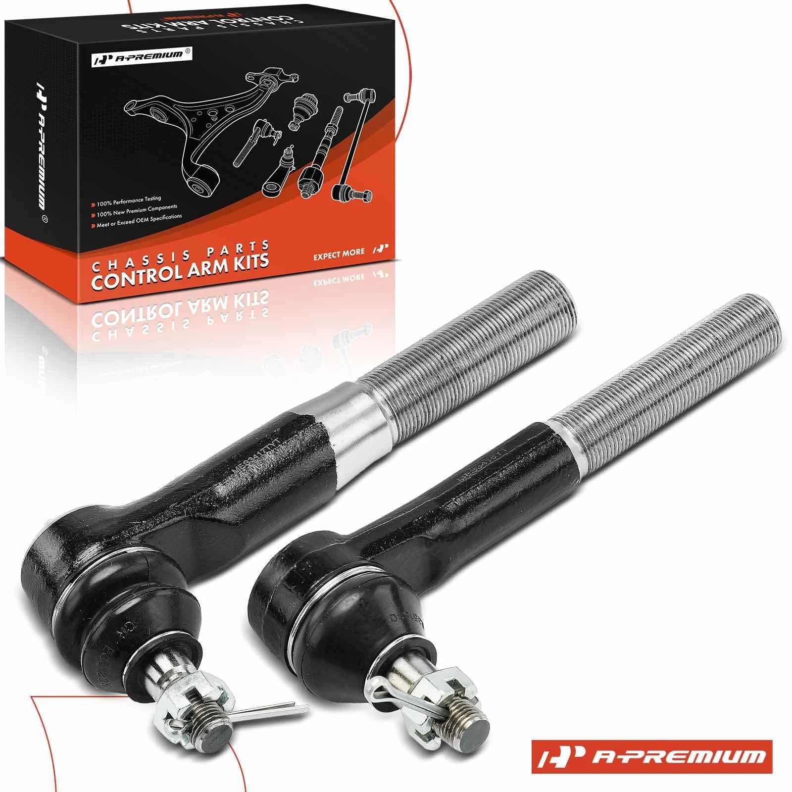 2Pcs Front Outer Tie Rod End for Ford F-250 Super Duty (1999–2007)