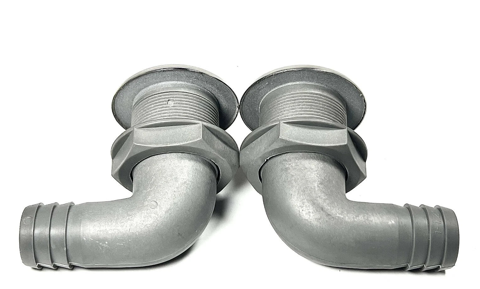 2X Stalon Scupper 90 Degree SS Face for Marine Town 9305460 (OEM)