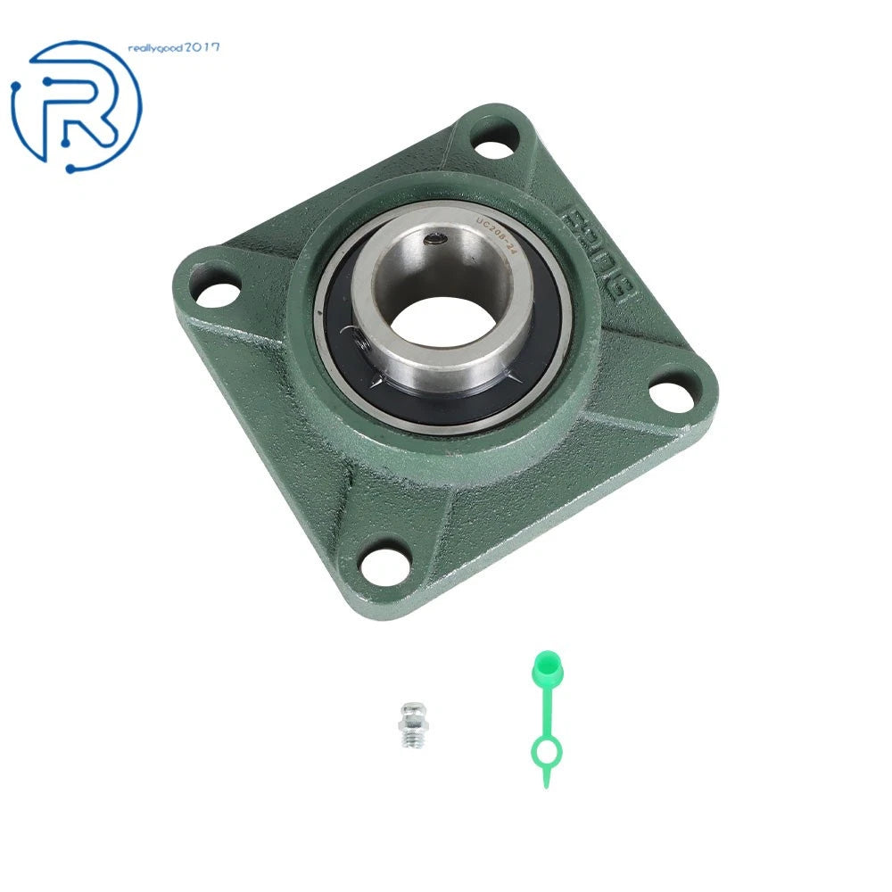 Set of 10 Pillow Block Flange Bearings for UCF208-24 (Fits Various Models)