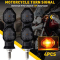 Set of 4 LED Bullet Turn Signals for Mini Motorcycle