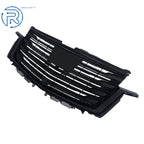 Front Bumper Upper Grille for Cadillac Escalade (2021-2023) Black Plastic