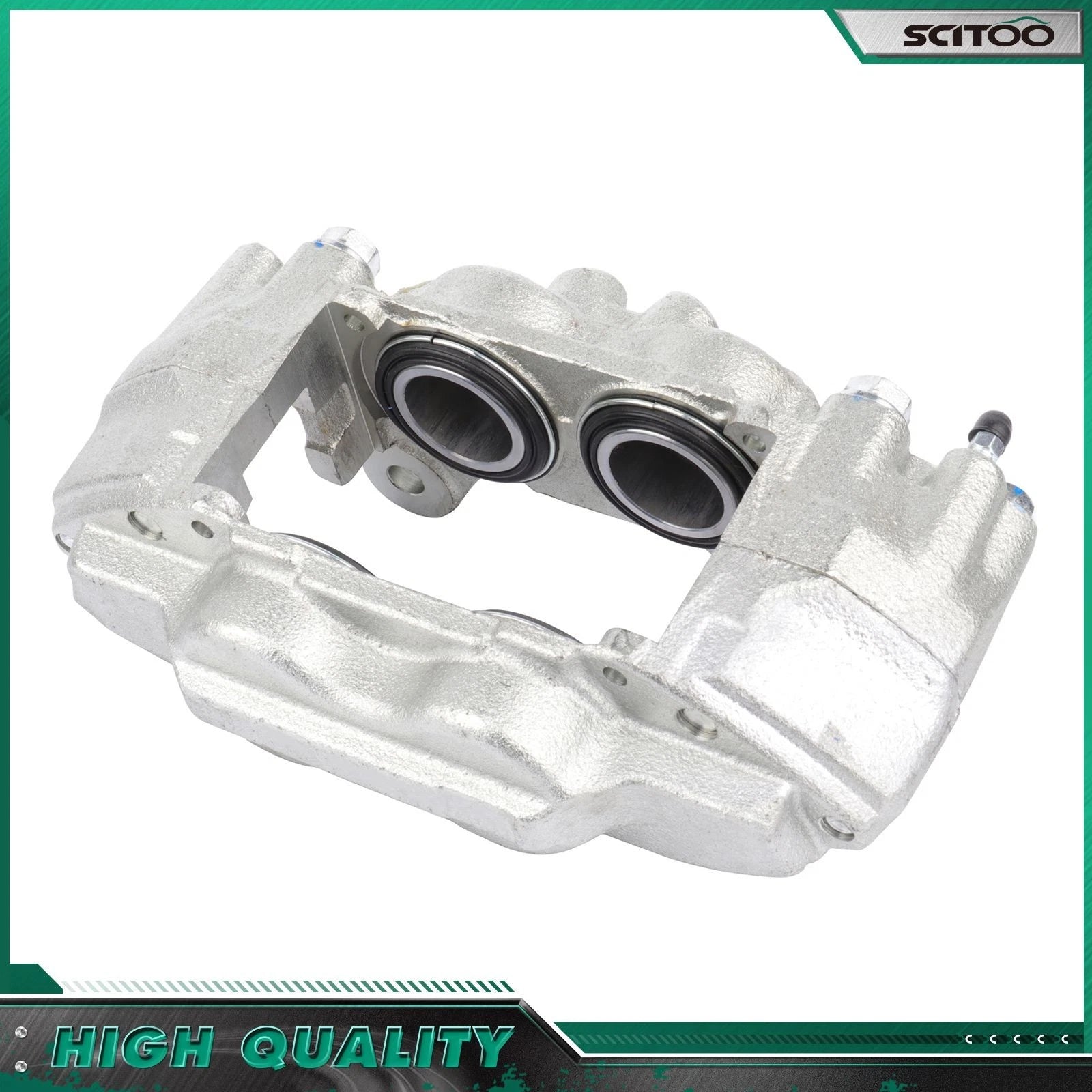 Front Brake Calipers & Ceramic Pads Set for Toyota 4Runner (2003–2009)