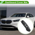 Dashboard Cover for BMW M3 (2009 - 2013) Dash Mat Carpet Black Red