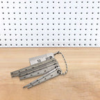 Set of 4 Pocket Sized 20mm Tapered Rulers for Measurement Solutions