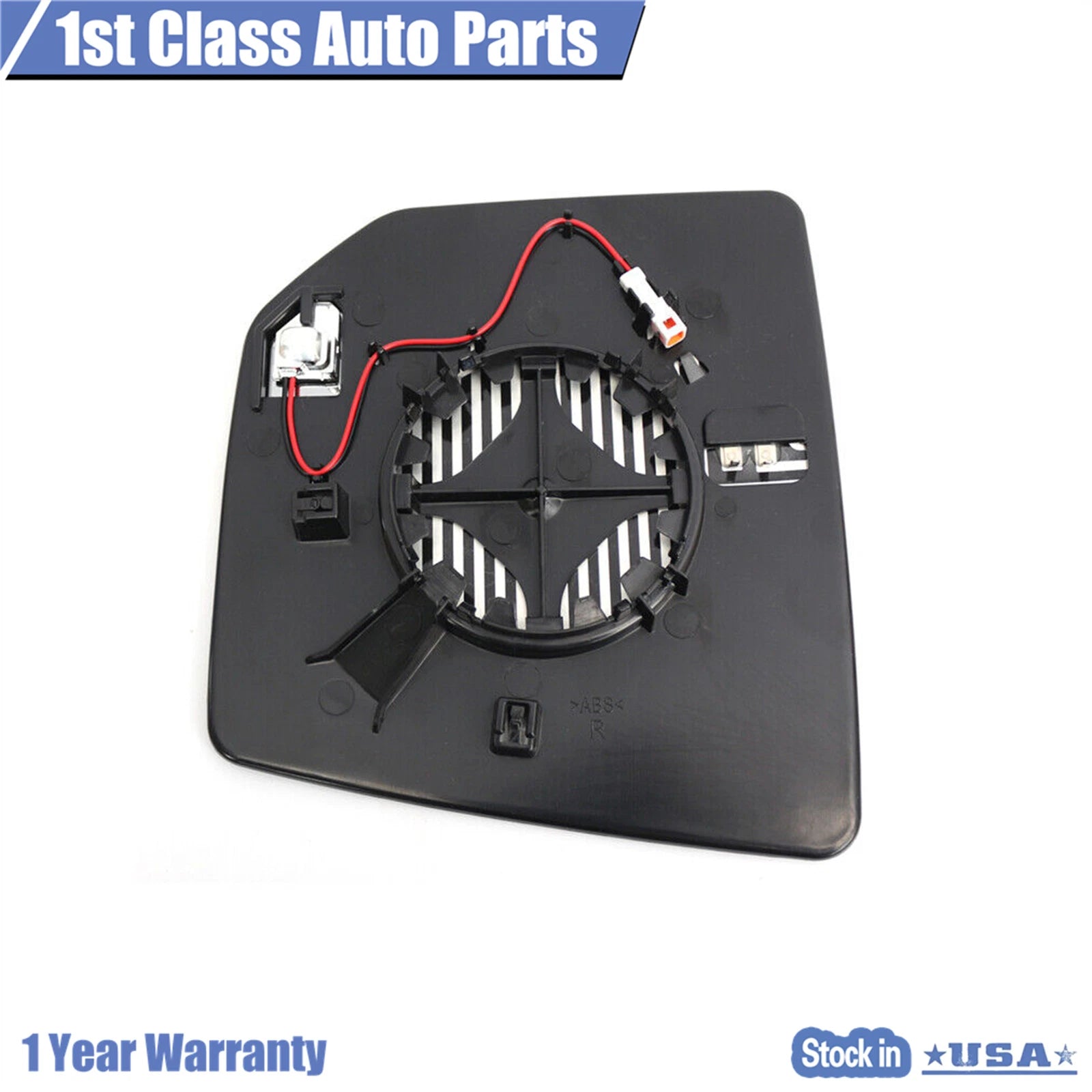 Rear View Mirror Glass with Backplate for Ford F150 (2015-2017)
