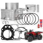 Top End Rebuild Kit with 86.5mm Cylinder Piston for Honda Rancher TRX420 (2007–2018)