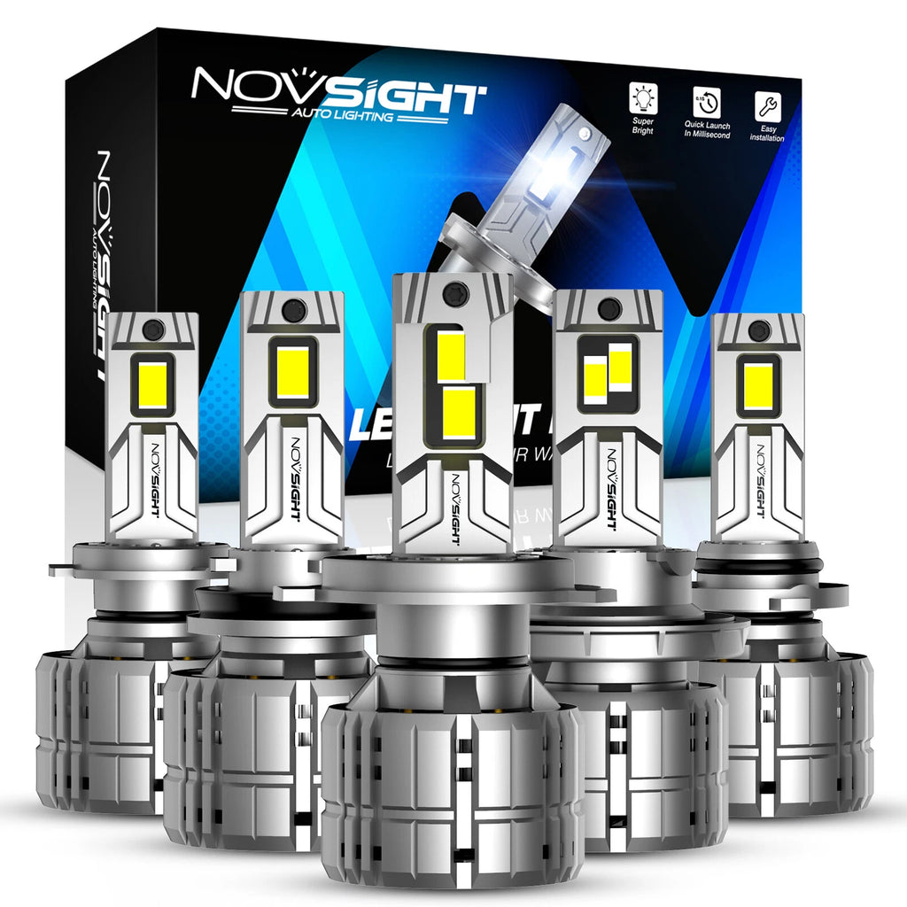 2X LED Headlight Bulbs Kit H13 H4 H7 9005/6 for H/Lo Beam (200W 40000LM)