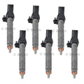 Set of 6 Bosch Fuel Injectors for Audi Q7 VW Touareg 3.0L V6 (2009–2012)