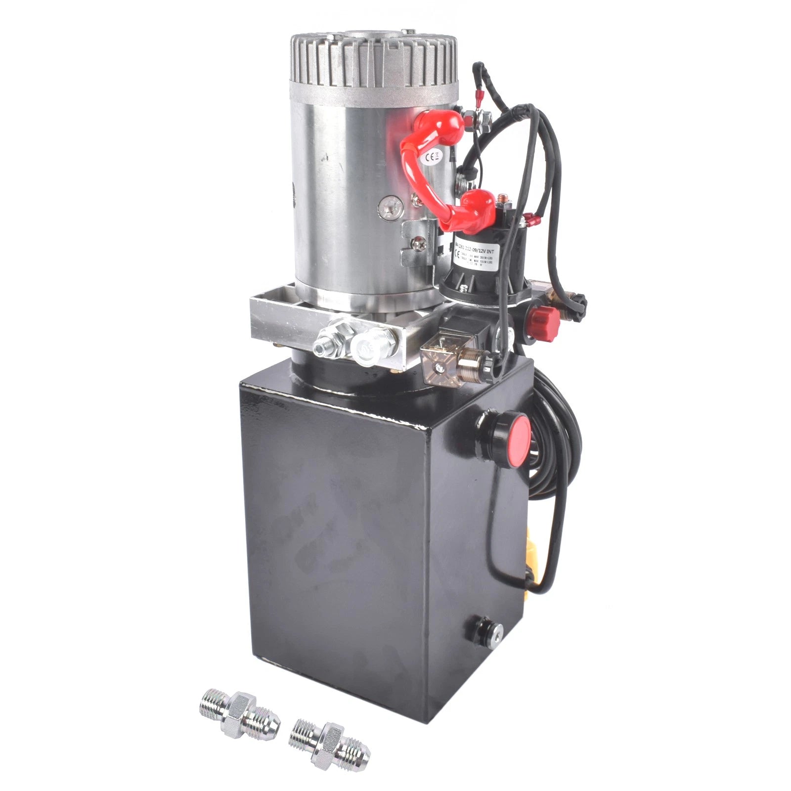 2X 12V 2.1HP Hydraulic Pump for Dump Trailer