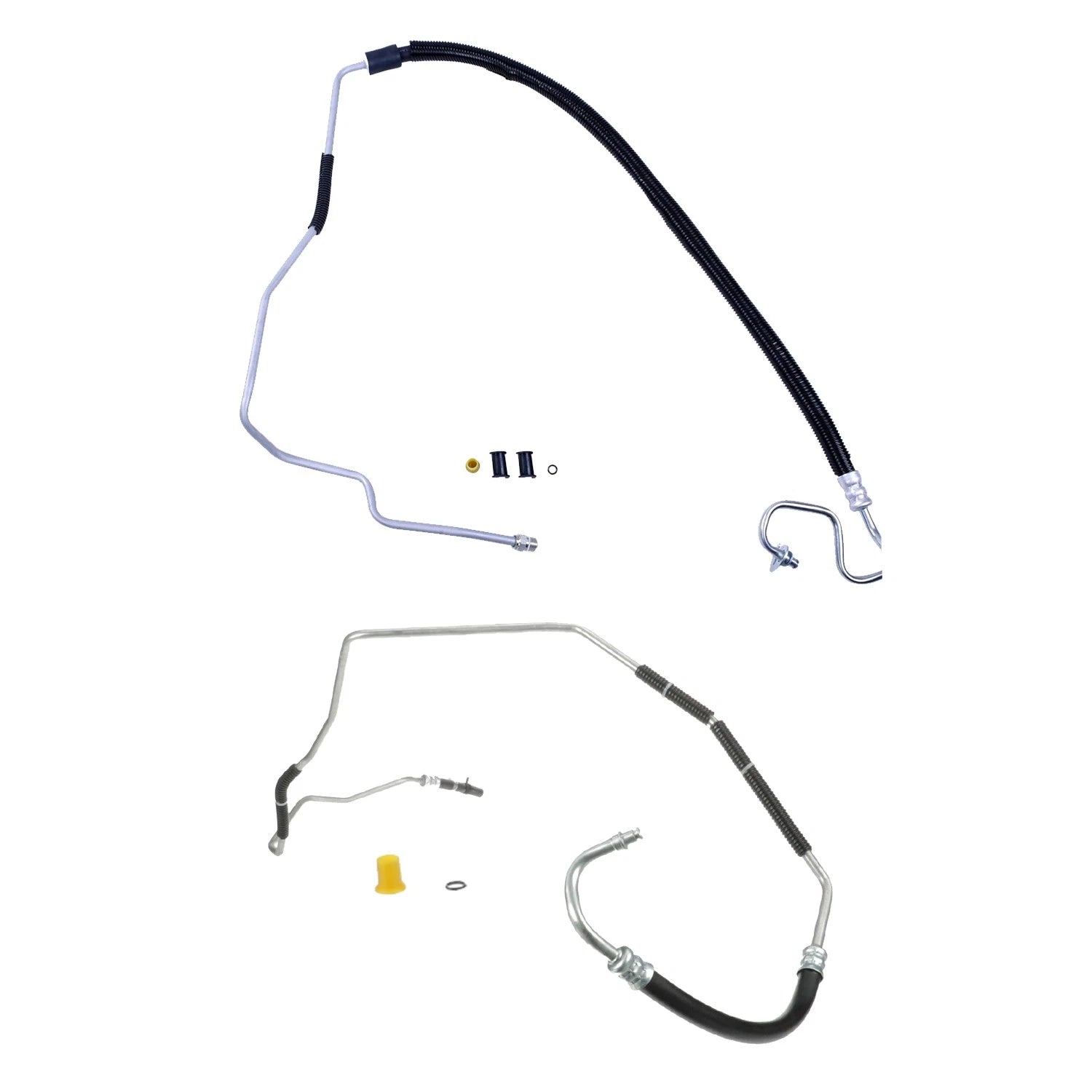 Sunsong Power Steering Pressure & Return Line Hose Kit for Ford Focus (2000–2007)