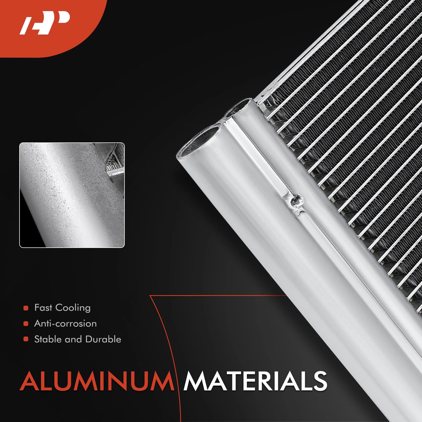 A/C Condenser with Receiver Drier for BMW M5 F10 F90 (2012–2017)