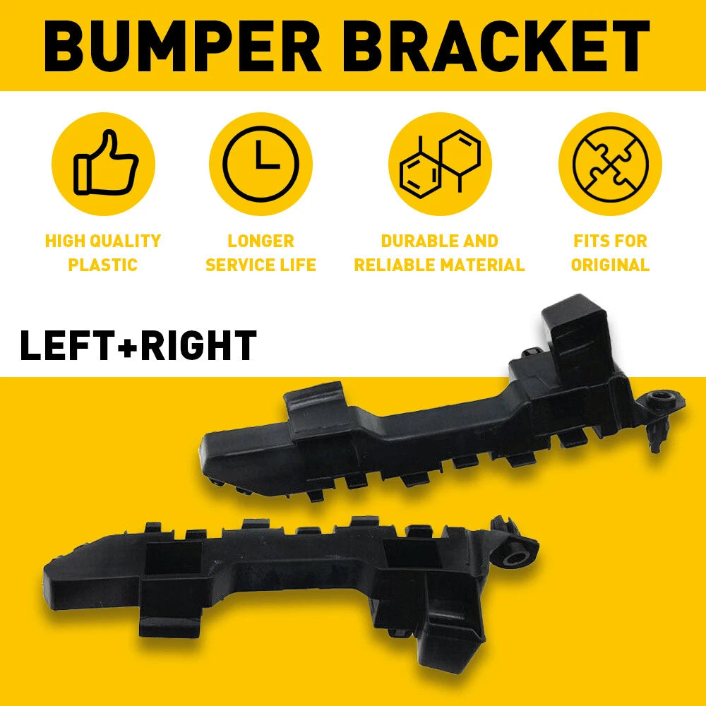 2X Front Bumper Cover Brackets for Honda Accord (2018–2021)
