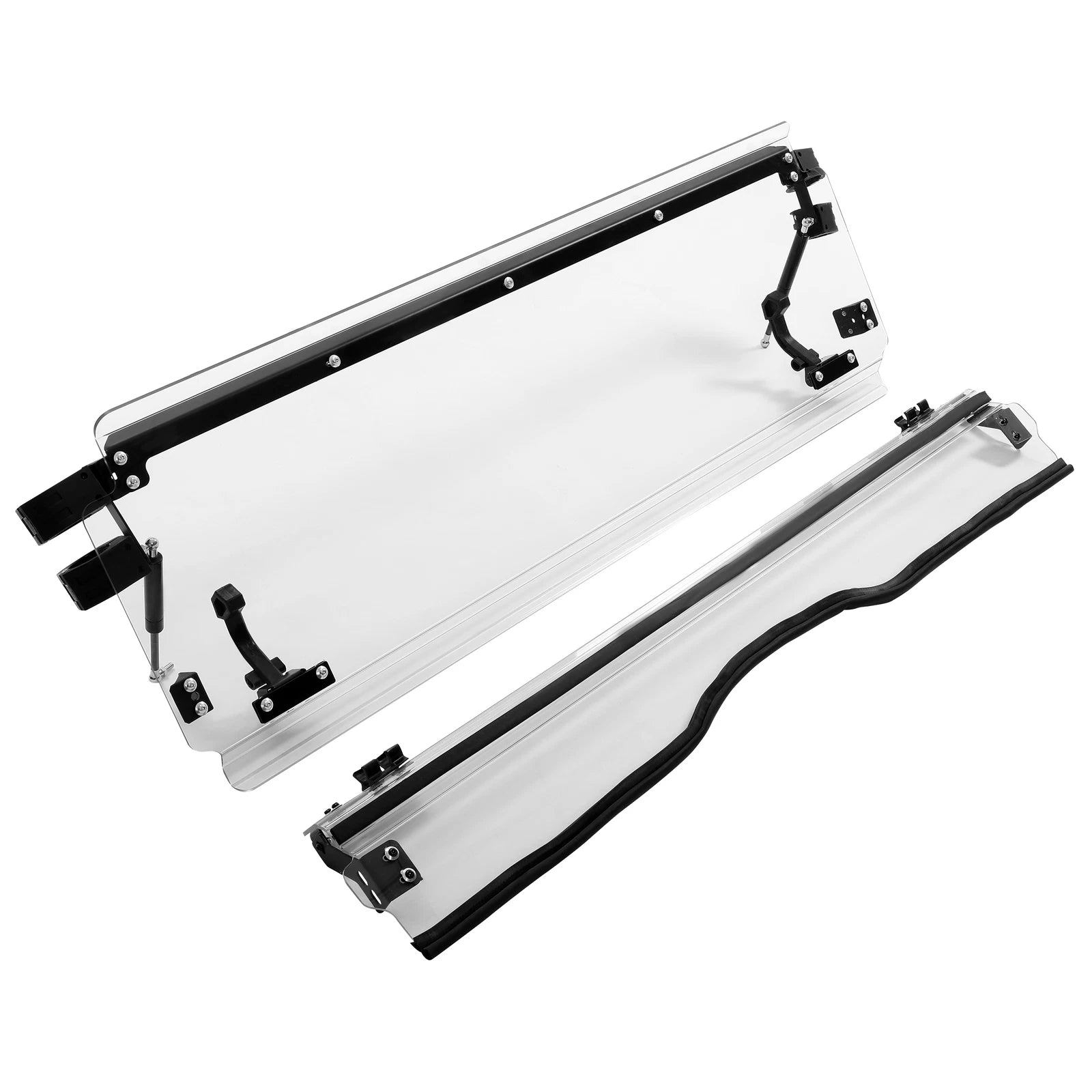 Scratch Resistant Clear Flip Windshield for Yamaha Wolverine X2 X4 (2018–2020)