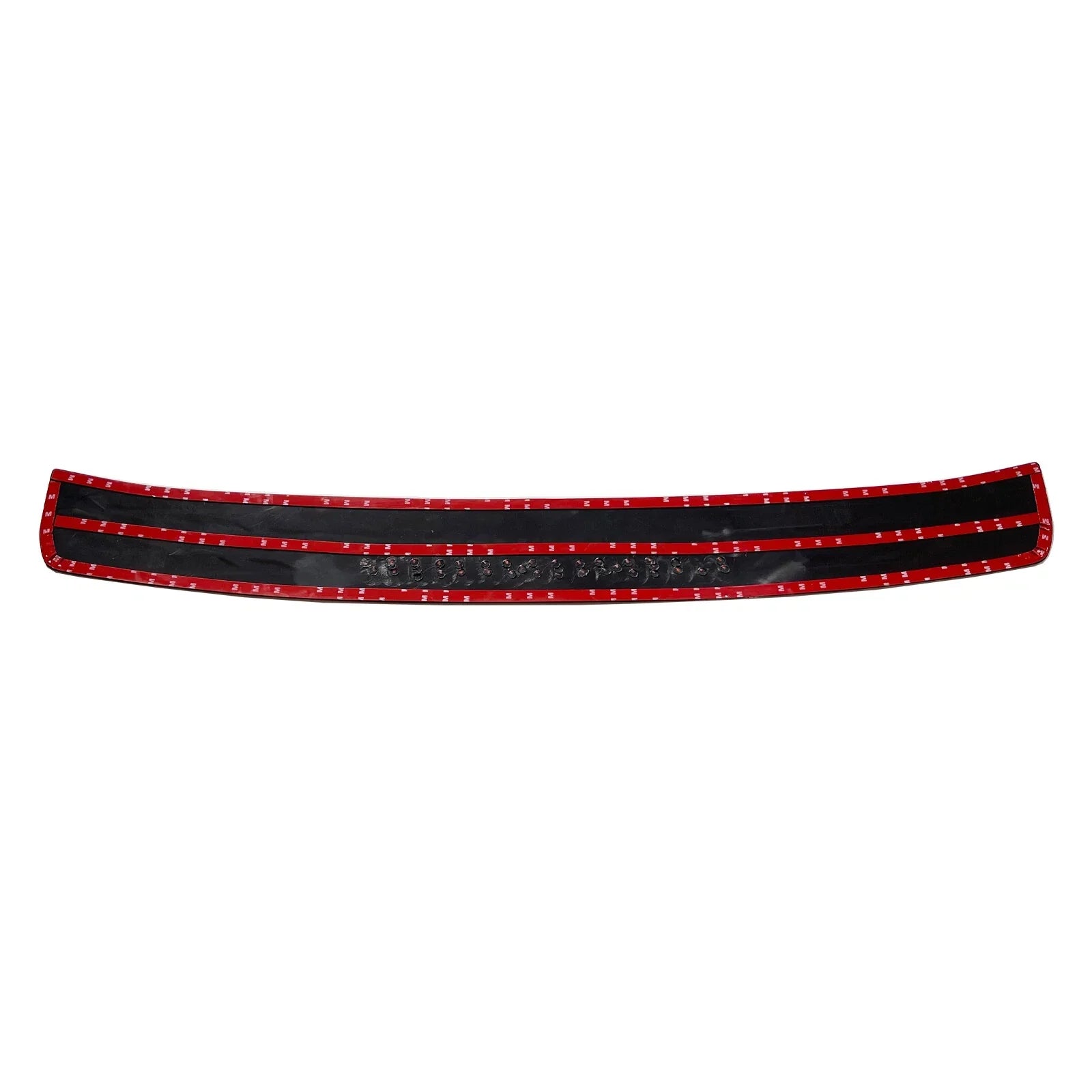 Black Rear Bumper Step Door Scuff Plate for Toyota Fortuner (2015-2022)