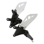 Front Rider Footpegs Footrests Brackets for Kawasaki Ninja ZX10R (2011–2020)