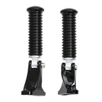 Black Passenger Footpeg Mount for Harley Touring Electra Glide (1993–Present)