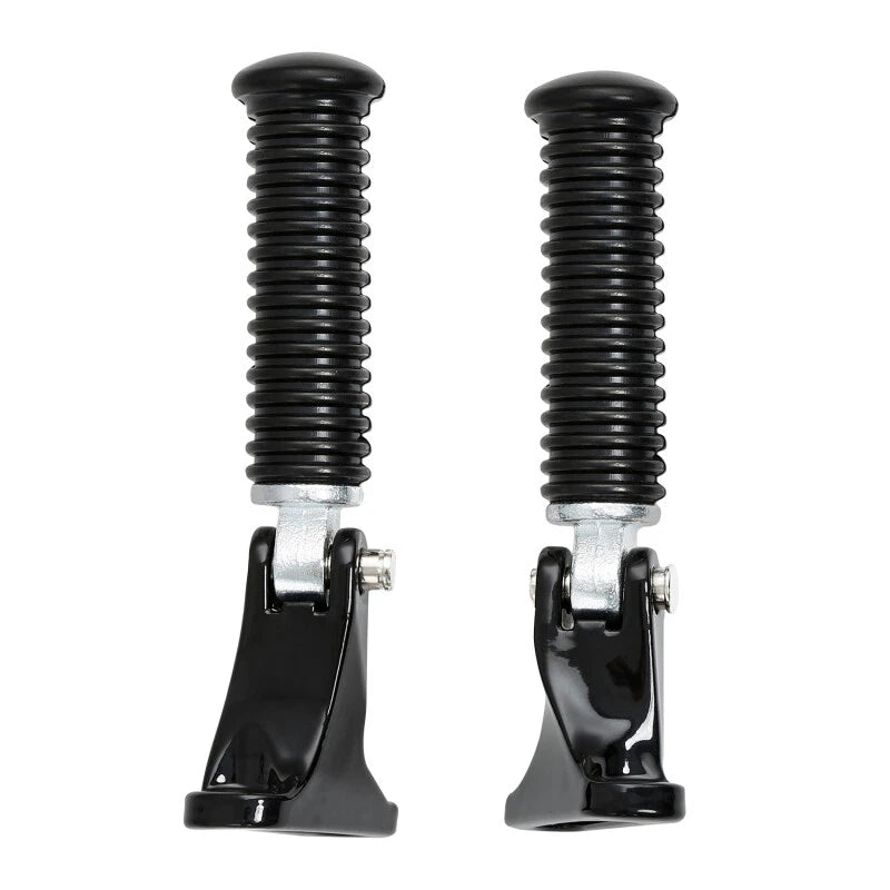 Black Passenger Footpeg Mount for Harley Touring Electra Glide (1993–Present)