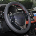 Hand Sewing Steering Wheel Cover for Toyota RAV4, Corolla (2013-2018)
