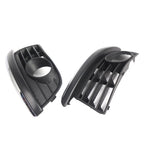 2X Front Bumper Fog Light Lamp Cover w/ Chrome Trim for VW Jetta (2006–2010)
