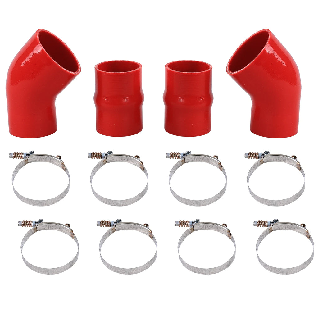 Silicone Intercooler Boot Kit for Dodge Cummins (1994–2002) 5 Ply Red