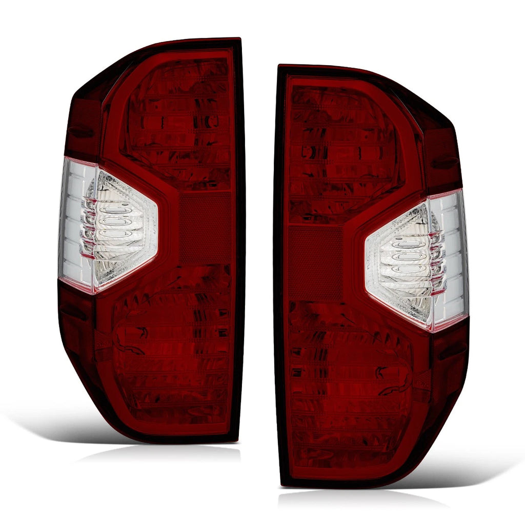 Tail Brake Lights for Toyota Tundra (2014–2021) - Dark Red Lens