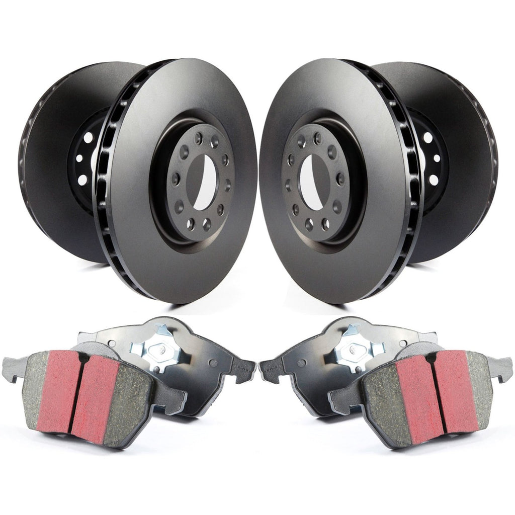 Set of 4 Brake Disc and Pad Kits for Audi TTS Quattro TT