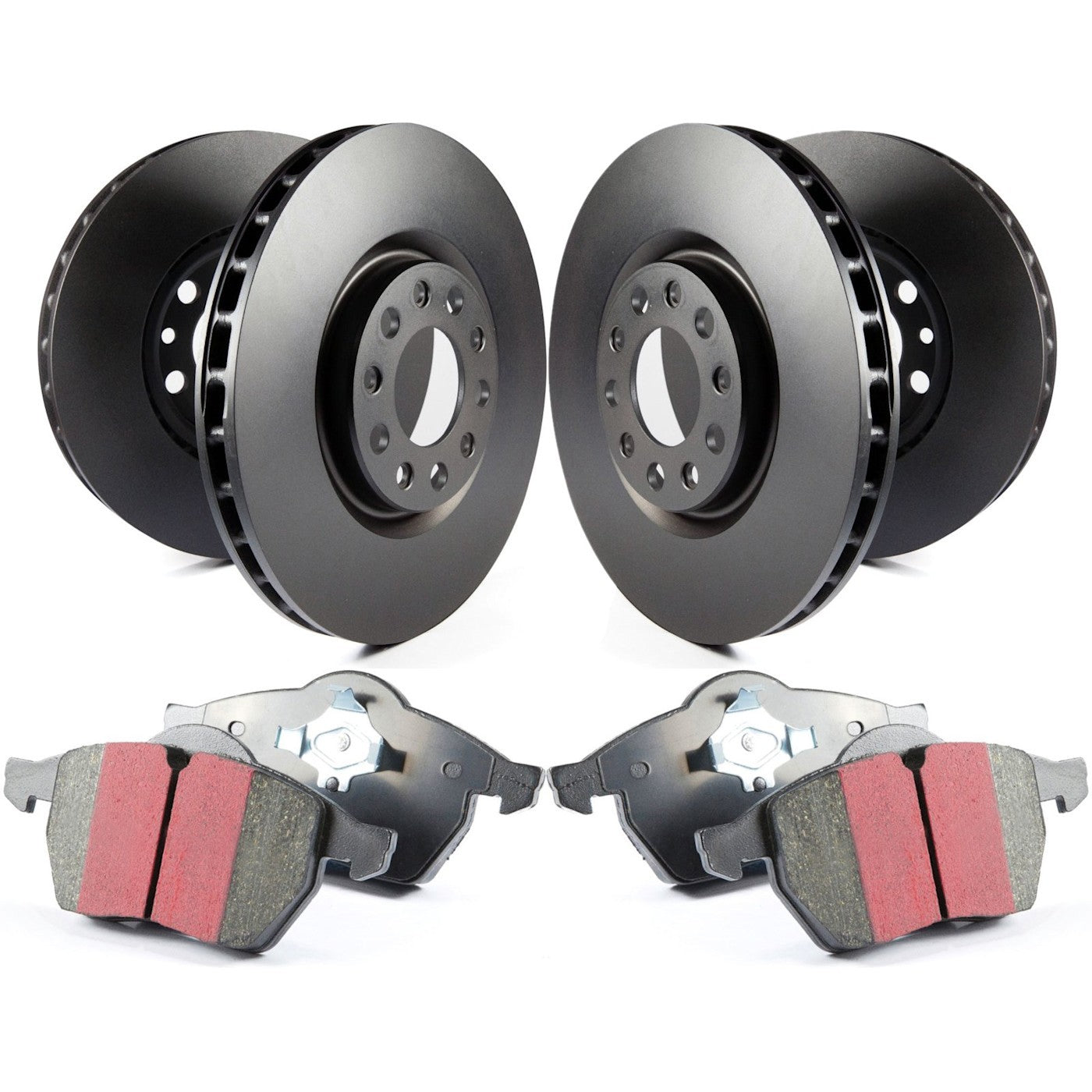 Set of 4 Brake Disc and Pad Kits for Audi TTS Quattro TT