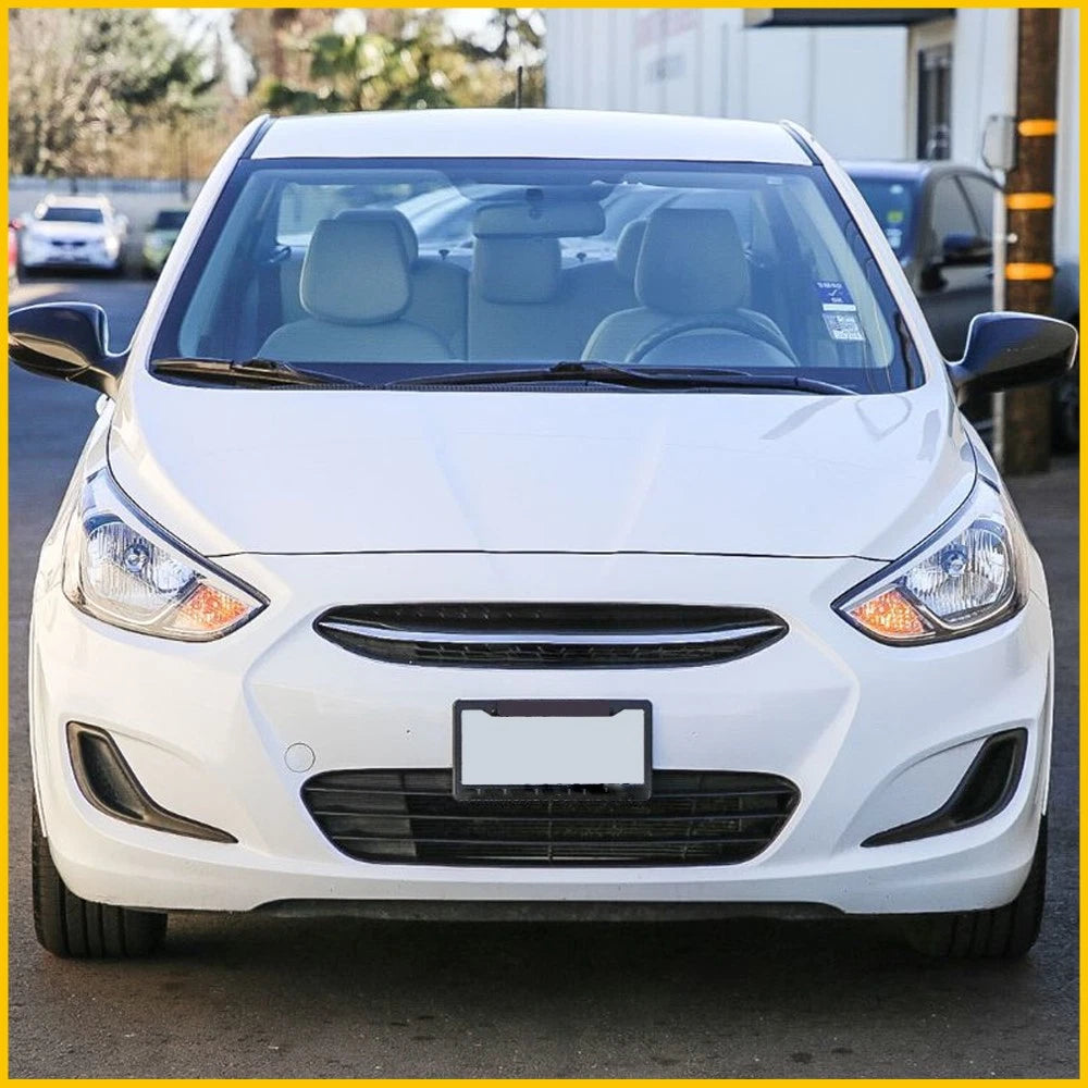 Set of 2 Fog Lamp Light Covers for Hyundai Accent (2012–2017)