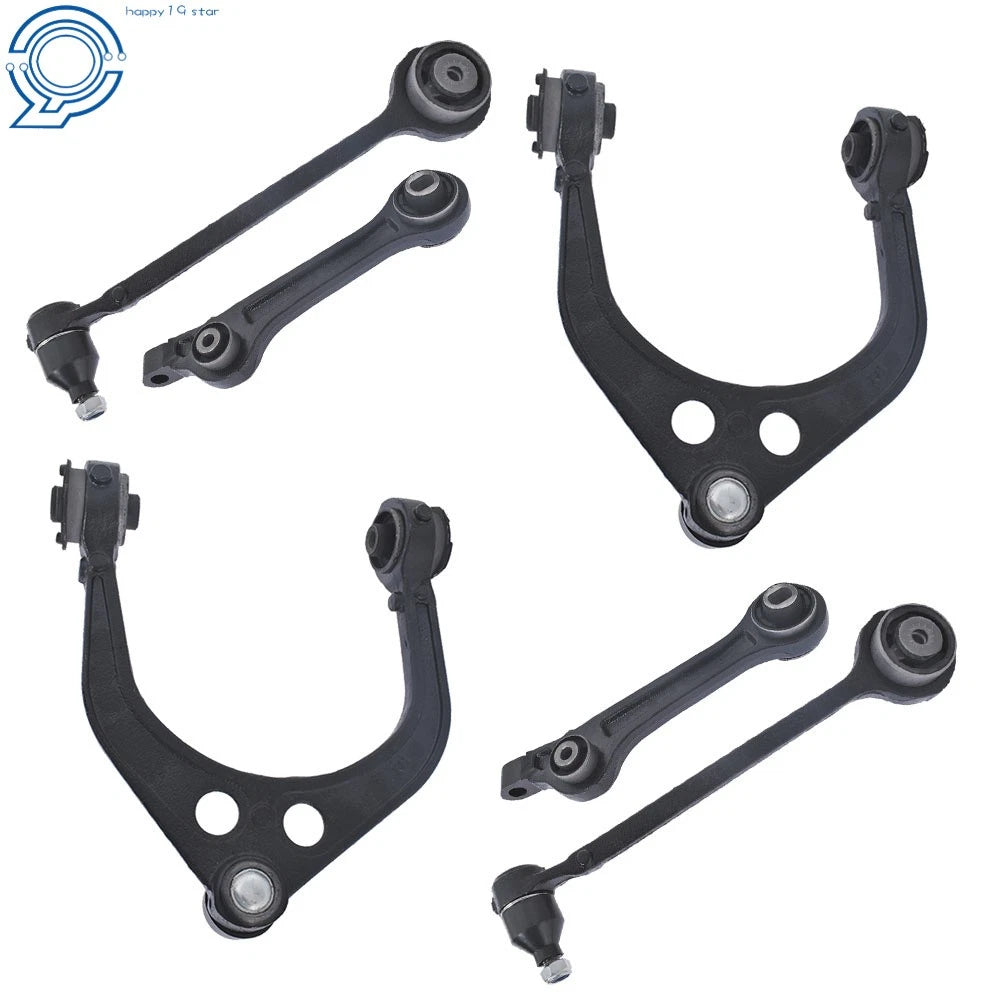 Set of 6 Front Control Arms for Dodge Charger RWD (2011–2019)