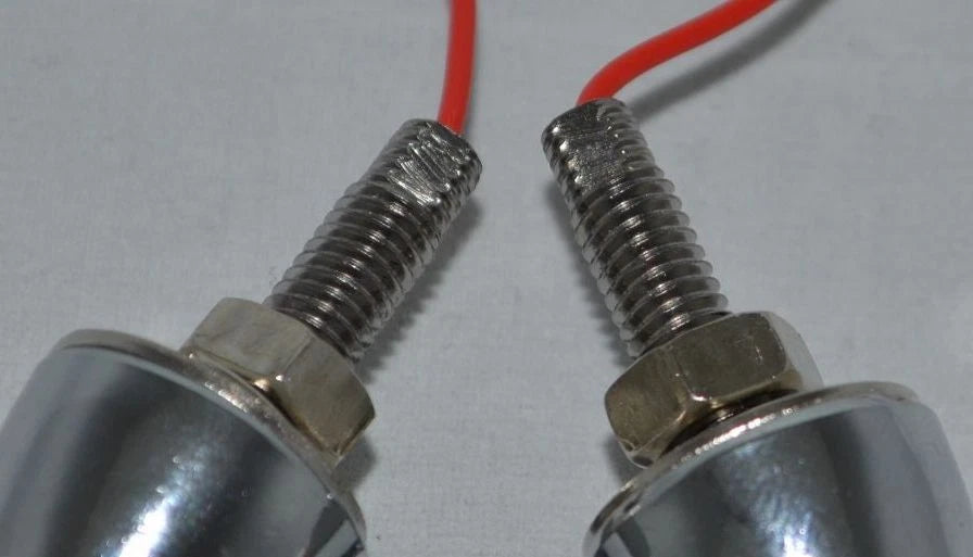 White LED License Plate Bolt Set for Cars and Trucks (Universal)